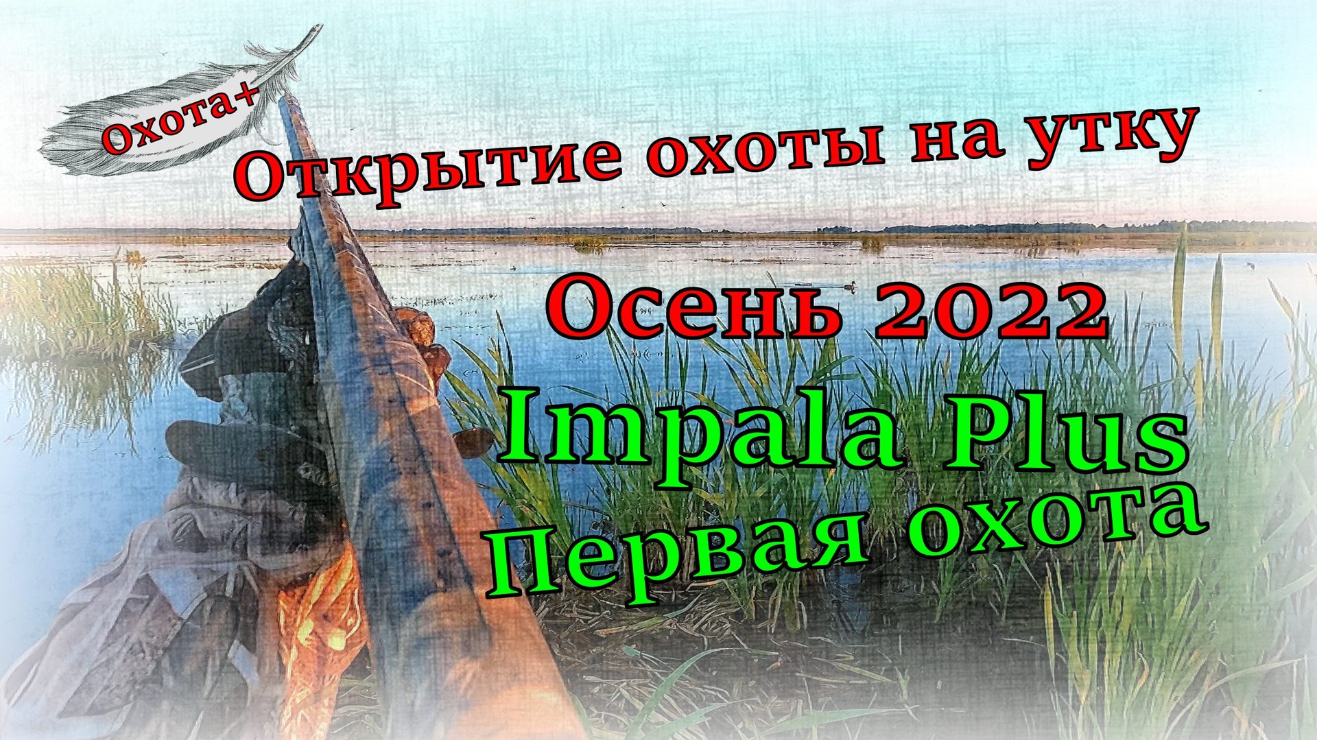 Открытие охоты на утку Осень 2022, новое ружье Impala Plus Импала плюс Первая охота #открытие #охота смотреть онлайн