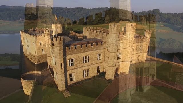 Stunning aerial footage of Leeds Castle смотреть онлайн