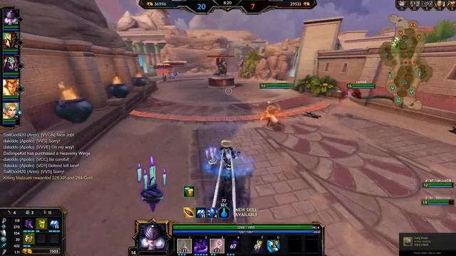 Smite: Nox Clash Gameplay смотреть онлайн