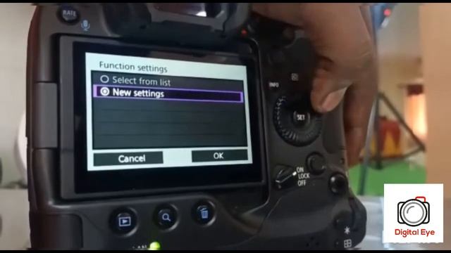 Canon EOS R3 Wi-Fi Settings