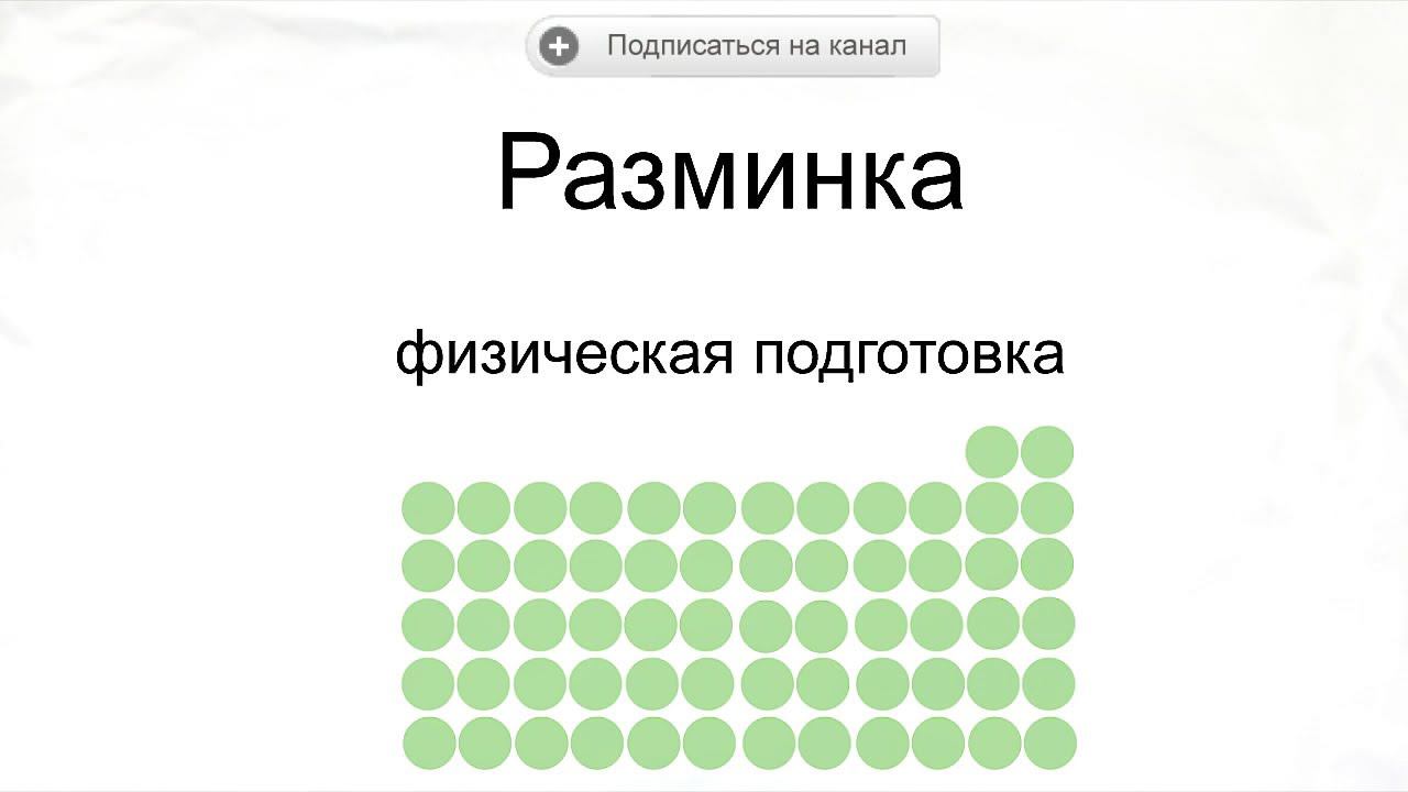 Разминка перед занятиями ОФП смотреть онлайн