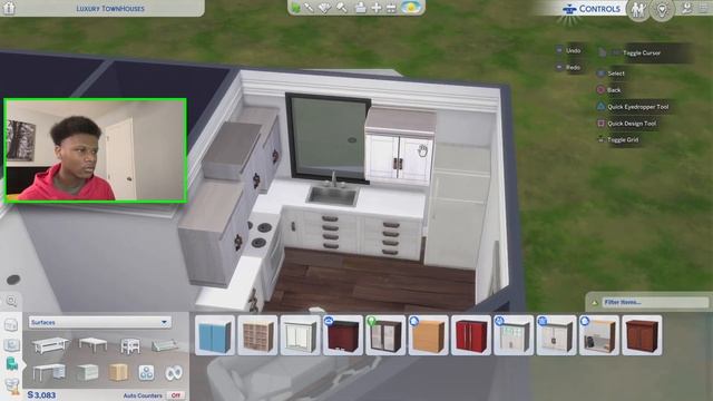 Building in The Sims But Each Room is A Random Budget…