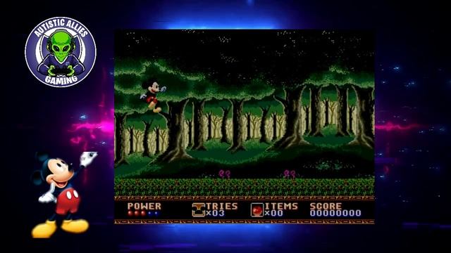Mickey Mouse Castle of Illusions part 1 Walkthrough смотреть онлайн