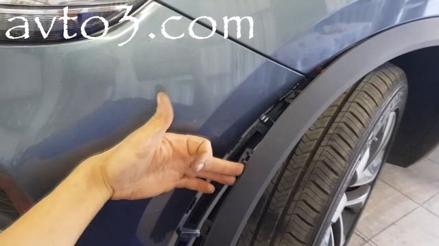 Чери тиго 4 ( CHERY TIGGO4) снятие переднего бампера, установка защитной сетки перед радиатором