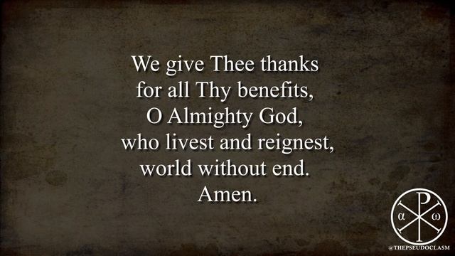 Prayer: Before And After Meal Prayers