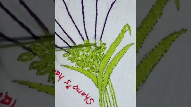 Hand Embroidery:Lavender flower embroidery /Embroidery for beginners смотреть онлайн