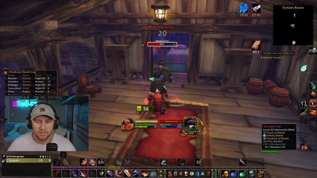ROGUE VS MOR'LADIM AND MORBENT FEL #wow #worldofwarcraft #mmorpg #classichc #classicwow смотреть онлайн