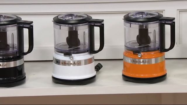KitchenAid 3.5 Cup One-Touch 2-Speed Chopper with Extra Bowl on QVC смотреть онлайн