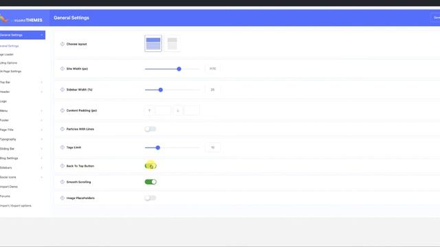 Qonspt Theme Options - General Settings смотреть онлайн