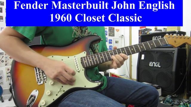อ.โอ๋ ลองกีตาร์ Fender Masterbuilt John English 1960 Closet Classic Stratocaster Guitar смотреть онлайн