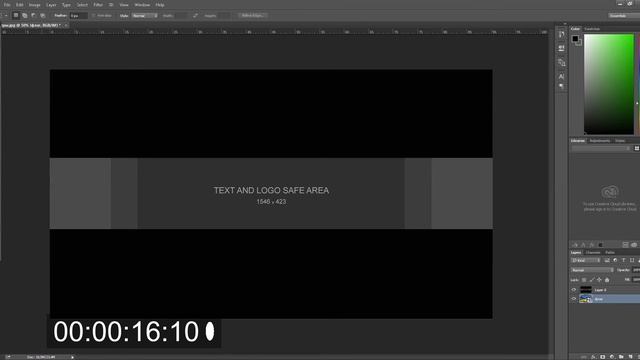 Создание оформления канал за 40 секунд в Adobe Photoshop. смотреть онлайн