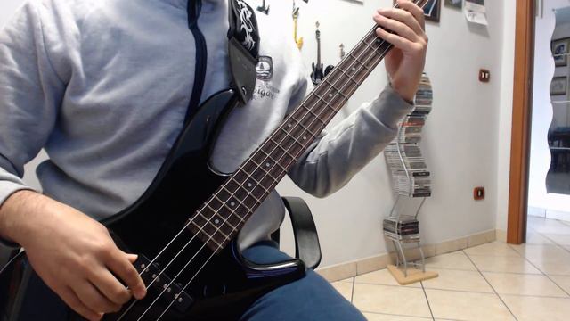 Nightwish - Crimson Tide & Deep Blue Sea (bass cover) смотреть онлайн