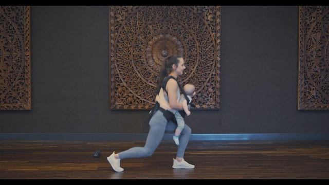 ФИТНЕС С РЕБЕНКОМ ДО ГОДА | КЕНГУРУ РЮКЗАК | Мама и Малыш | На Все Тело смотреть онлайн