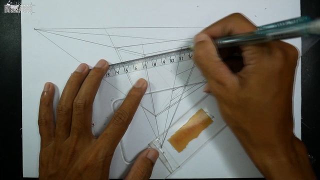How To Draw Cupboard Cabinet in 3 Point Perspective смотреть онлайн