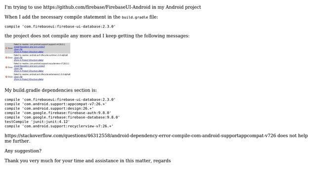 Project with Firebase UI does not build (3 Solutions!!) смотреть онлайн