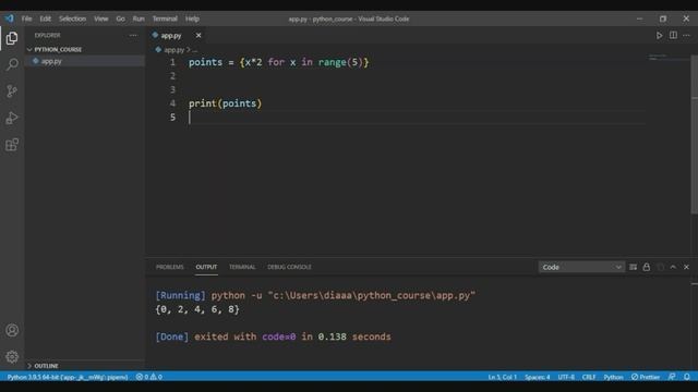 Dictionary comprehension in #python смотреть онлайн