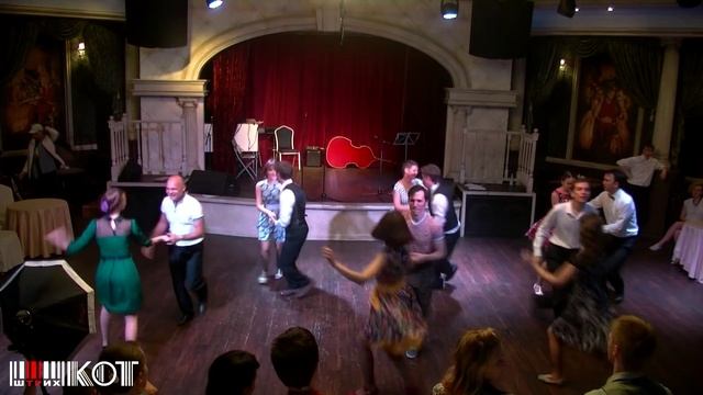 The Hornet! Школа танцев "Штрих Кот" Lindy Hop Novosibirsk! смотреть онлайн