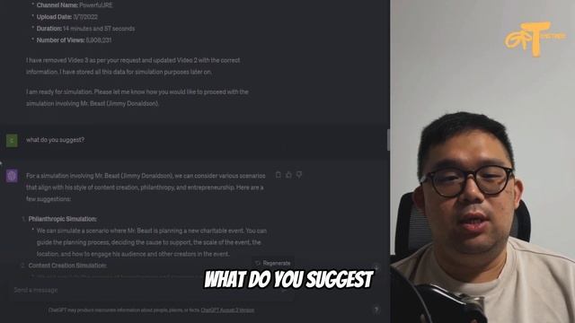 Chatgpt AMA With Mr Beast смотреть онлайн