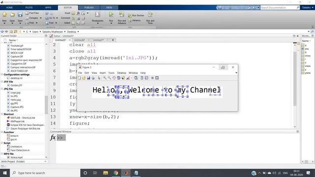 Pattern Finding in Image using Cross Correlation | MATLAB смотреть онлайн