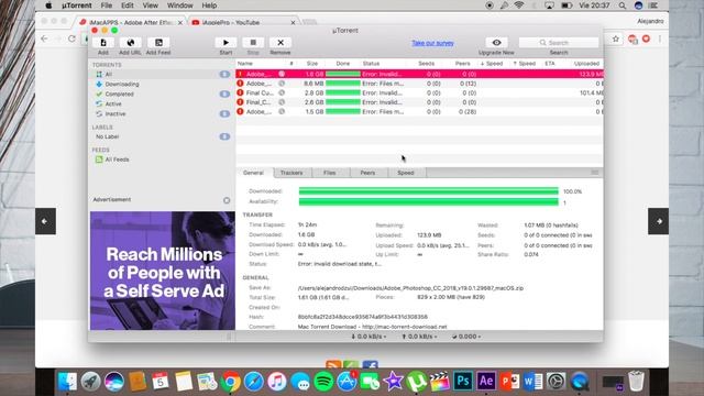 Descarga Adobe After Effects CC 2017 Para MAC... EXPLICADO (COMPLETO Y EN ESPAÑOL) смотреть онлайн