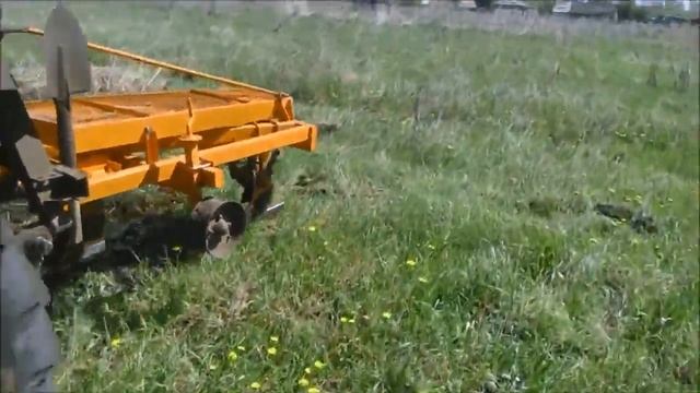 Видеообзор роторный плуг на трактор смотреть онлайн