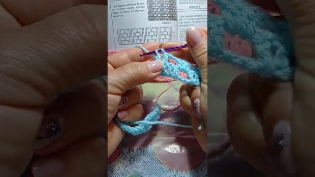Учимся вязать по схеме крючком,лёгкие ажурные дорожки смотреть онлайн