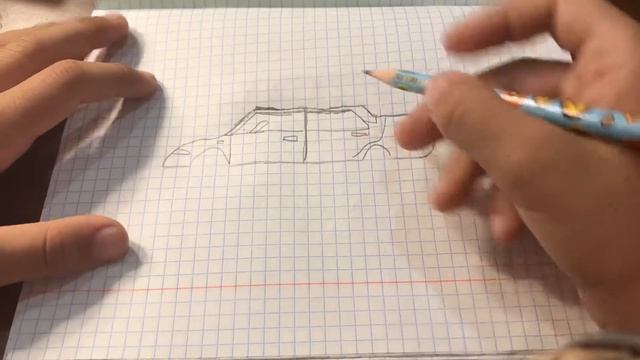 Как нарисовать машину легко смотреть онлайн
