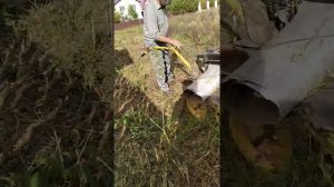 Самодельный мульчер для ботвы картошки  и травы