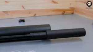 Пневматическая винтовка Jager SP Буллпап Колба (5.5 мм, дерево, 550 мм) видео обзор 4k