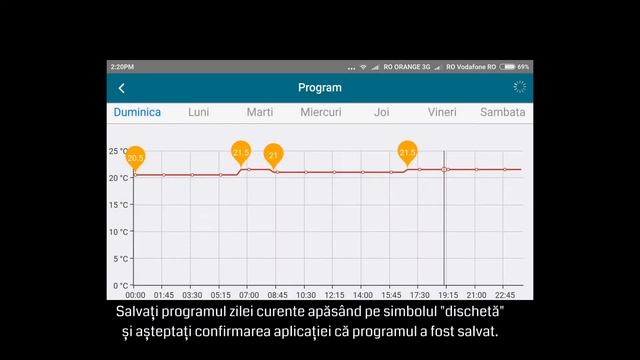 Programare Termostat Inteligent Poer Smart