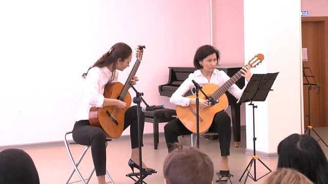 08 - Нестерова Елена Эдуардовна, Матвеенко Елена Сергеевна, ДШИ №1, Челсо Мачадо. Милонга смотреть онлайн