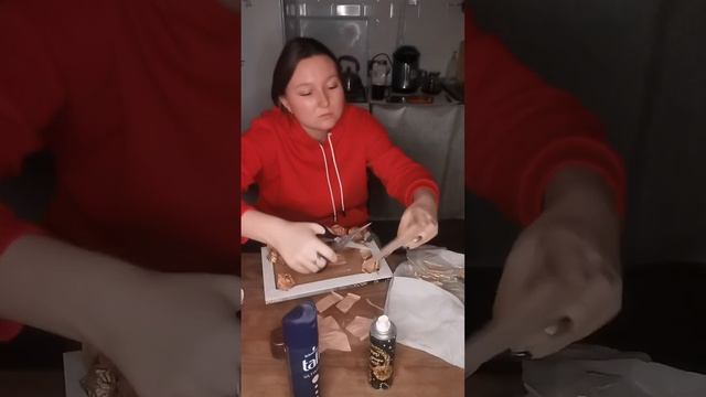 Картина из сухих роз. смотреть онлайн