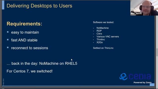 ThinLinc Linux Remote Desktop use in quantitative investment - Carla 2020 HPC Conference смотреть онлайн
