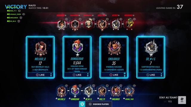 Overwatch: Origins Edition team kill D.Va & Sombra & Reinhardt смотреть онлайн