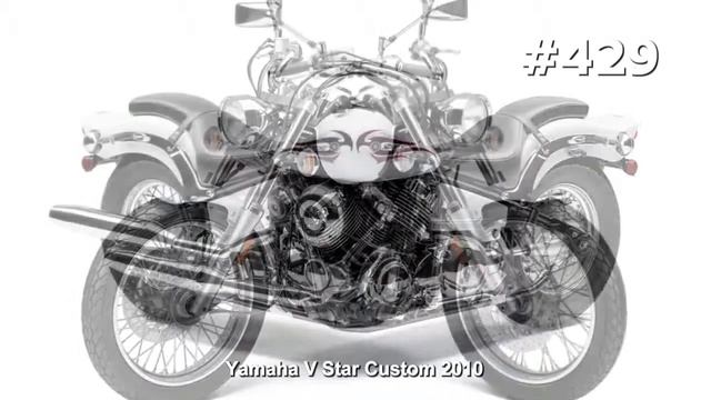 #429. Очень мощный мотоцикл Yamaha V Star Custom 2010 смотреть онлайн