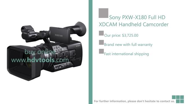 Sony PXW-X180 XDCAM Price $3725 Brand New with Warranty смотреть онлайн