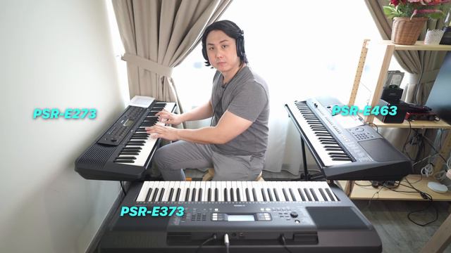 Yamaha Battle - PSR-E373 vs PSR-E463 vs PSR-E273 смотреть онлайн