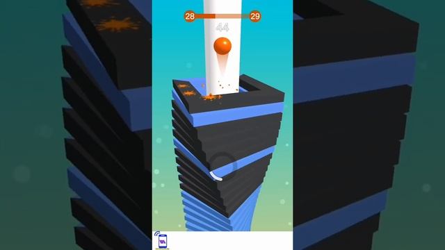 Stack Ball 3D levels from level 26 to level 30 | Stack Ball - Blast through platforms Walkthrough смотреть онлайн
