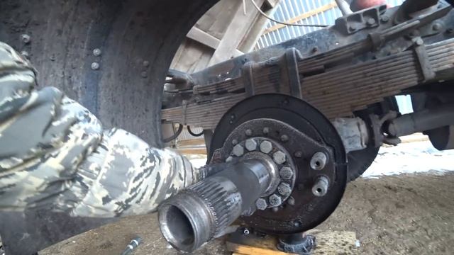 #7/5 Окончен ремонт к-700А, дефектовка моста МАЗ, приехала соляра! смотреть онлайн