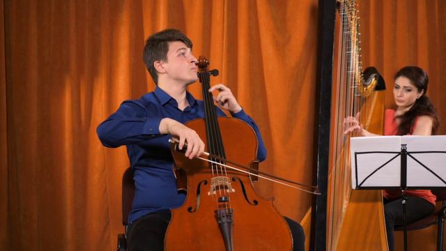 A Dreamy Respite at the Enescu Soirees Online: Ștefan Cazacu (cello) and Adriana Cîlțea (harp) смотреть онлайн