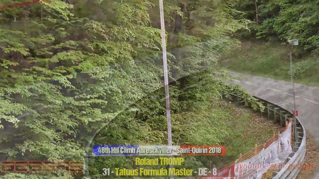 Tatuus Formula Master - Roland TROMP - HILL CLIMB - 2018 - Abreschviller-St. Quirin смотреть онлайн