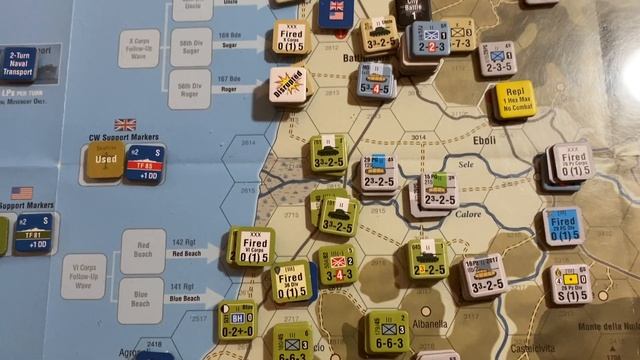 Salerno '43 Campaign Game - Turn 7 смотреть онлайн