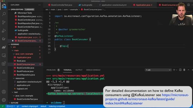 Streaming with Micronaut®, Apache Kafka and Oracle Cloud Streaming смотреть онлайн