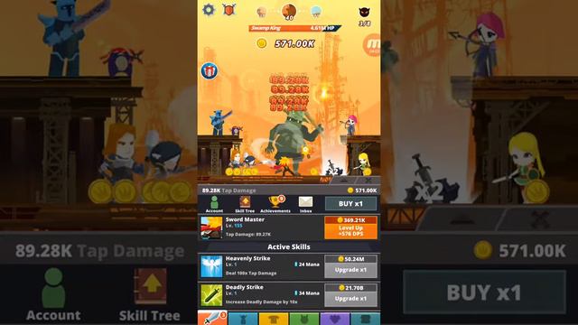 Tap Titans 2 - Tricks & Tips & Prestige Gameplay! смотреть онлайн
