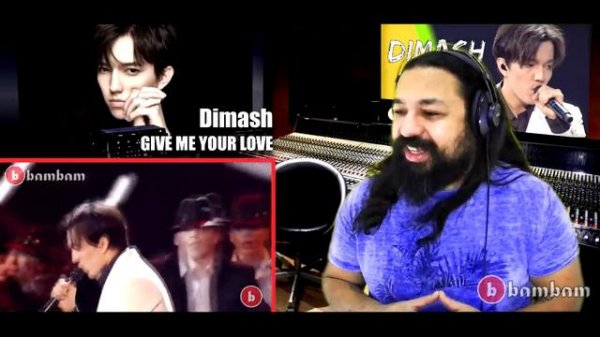 DIMASH! Give Me Your Love - Reaction Reação (SUBS)