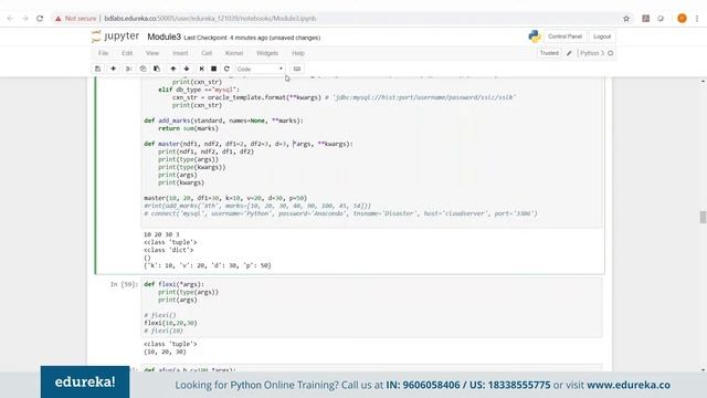Functions and OOP in Python | Functions in Python | Edureka | Python Rewind - 4 смотреть онлайн