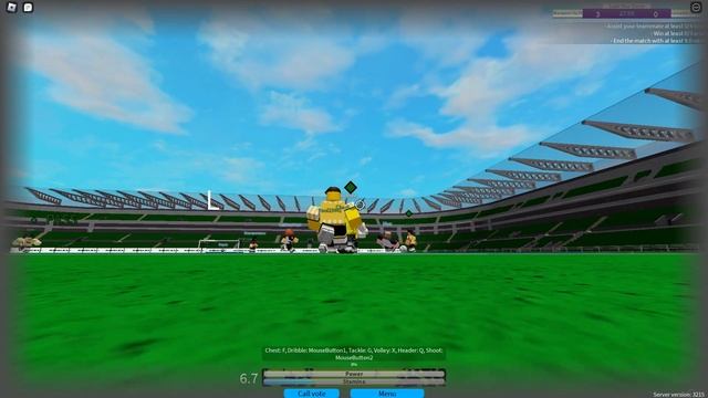 Being a Winger | Full match | Super Blox Soccer смотреть онлайн