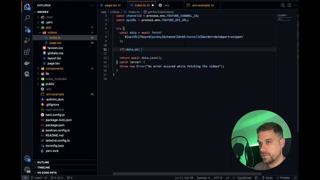 Fetching YouTube API Data in Next.js: OrcDev's Step-by-Step Guide! ?? смотреть онлайн