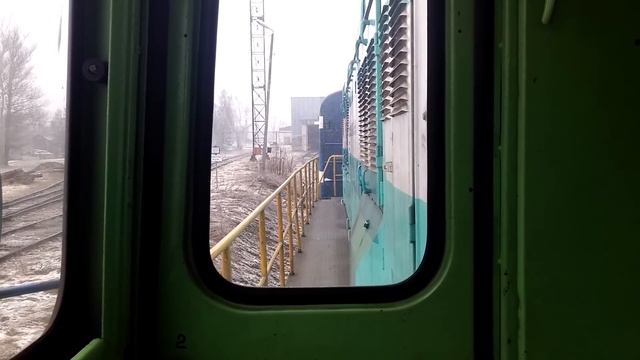 Настройка дизеля ЧМЭ3 после замены головки + маневры. ЛЮБОПЫТНО! смотреть онлайн