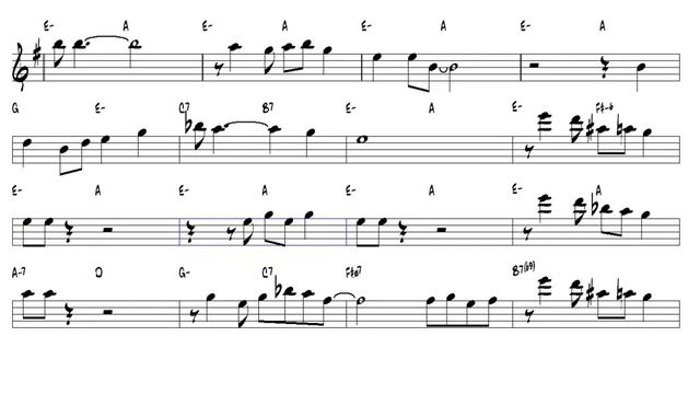 Summertime George Gershwin v3 Tenor Sax смотреть онлайн